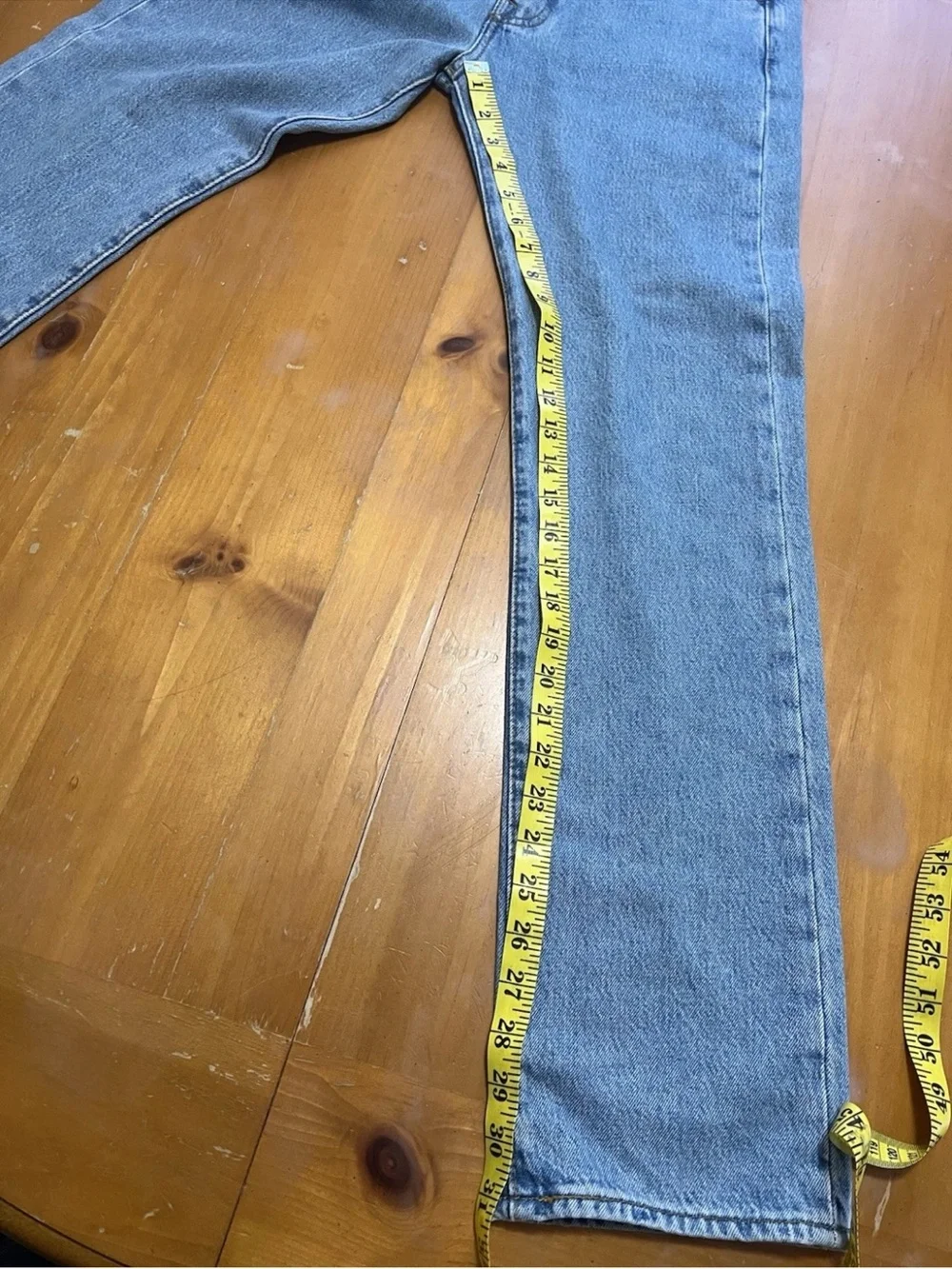 Levi’s 501 Men’s Jeans Tag 29x32 Softened Denim Medium Wash 0134 Exc Cond